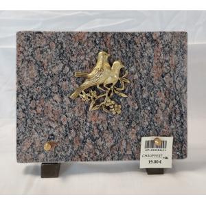Plaque en granit