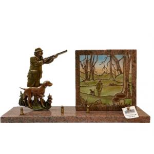 Plaque le chasseur