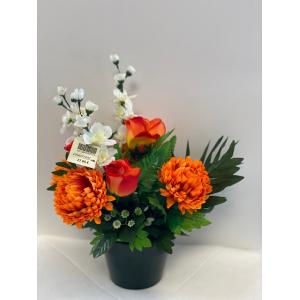 Coupe artificielle orange